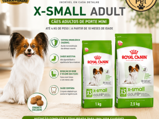 racao-royal-canin-x-small-adult-para-caes-adultos-de-porte-mini-1-kg-e-25-kg