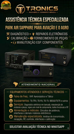 assistencia-tecnica-park-air-sapphire-para-aviacao-e-operacoes-do-agro-tronics-big-0